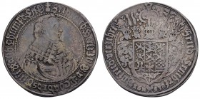 bis 1799 Braunschweig-Lüneburg-Celle
Friedrich zu Celle, 1636-1648 Reichstaler 1638 Clausthal Münzmeister Henning Schreiber, Av.: Brustbild mit Spitz...