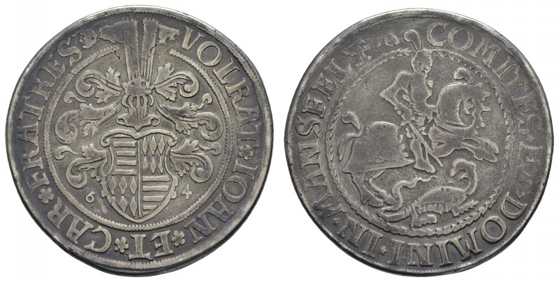 bis 1799 Mansfeld-hinterortische Linie, Grafschaft
Volrat V., Johann I. und Kar...