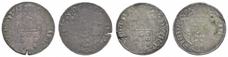 bis 1799 Neuss
Stadt Albus o.J. (ca. 1504) 2 Exemplare, Av.: St. Quirinus stehe...
