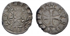 Europa Frankreich
Herzogtum Aquitanien Denier Bordeaux Guillaume X, 1127-1137, Av.: +GIVLILIMO, vier ins Kreuz gestellte Kreuze / Rev.: +BVRDEGVLA, K...