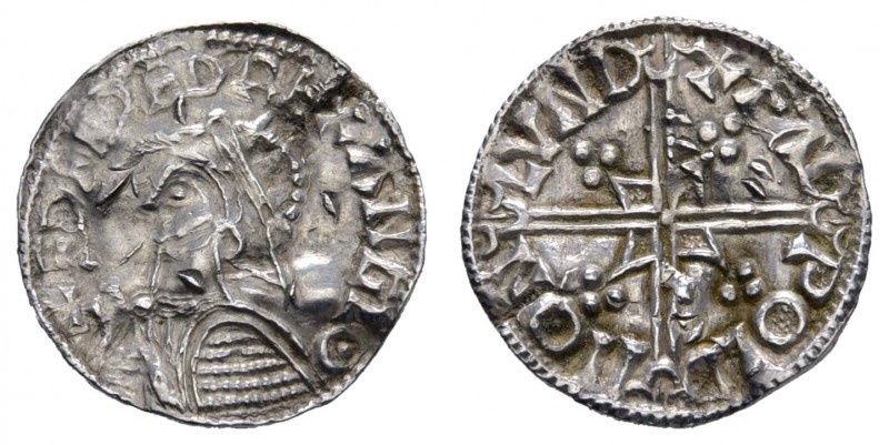 Europa Großbritannien
Aethelred II., 978-1016 Penny 1003-1009 London Helmet typ...