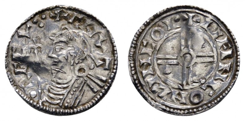 Europa Großbritannien
Cnut, 1016-1035 Penny Lincoln Short cross type, Av.: + CN...