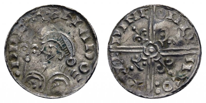 Europa Großbritannien
Harold I., 1035-1040 Penny Lincoln Fleur-de-Lis type, Av....