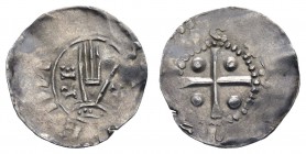 Europa Niederlande
Deventer als königliche Münzstätte Denar 1014-1024 Heinrich II., Av.: Hand Gottes / Rev.: Kreuz, in den Winkeln jeweils Kugel, 2 E...