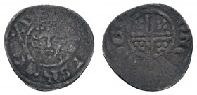 bis 1799 Großbritannien
Henry III., 1216-1272 Penny Canterbury (?) Short Cross-Type, Av.: H[ENRICV]S R E X , Gekrönter Kopf en face / Rev.: [...] ON ...
