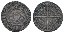 bis 1799 Großbritannien
Henry VI., 1422-1461 Groat ohne Jahr (1422-1427) Calais SCBC 1836 North 1424 3.65 g. ss-vz