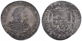 bis 1799 Habsburg
Ferdinand III., 1637-1657 Taler 1652 Wien kleines Zainende, mit altem Sammlungszettel Voglh. 206 Dav. 3183 27.88 g. selten in diese...