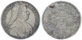 bis 1799 Habsburg
Maria Theresia, 1740-1780 Taler 1766 Wien Av.: Brustbild im Trauerschleier nach rechts, Rv.: gekrönter Doppeladler mit Wappen, gere...