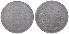 Brasilien
Joao, Prinzregent 1799-1818 960 Reis 1810 B im Slab von NGC &quot;XF Details cleaned&quot; vz