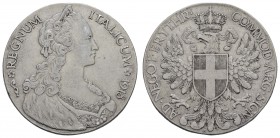 Eritrea
Victor Emanuel III., 1900-1945 Tallero 1918 Rom Av.: Brustbild der Italia mit Diadem nach rechts, Rv.: gekrönter Adler mit Brustschild Savoye...