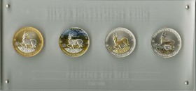 Gabun
 1.000 CFA Francs 2015 Silver Investment Coin Prestige Set, 4 oz Silber, im Etui mit Zertifikat st