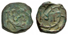 Indien (Niederländisch Indien)
Vereenigde Oost-Indische Compagnie - VOC Æ 1 Stuiver ohne Jahr Jaffna Scholten 1290 k Mitch. 2177 15.74 g. ss