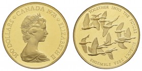 Kanada
Bundesstaat 100 $ 1978 im Originaletui mit CoA KM 122 PP