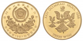 Korea, Süd
Republik seit 1948 25.000 Won 1987 Seoul KM 64 PP
