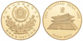 Korea, Süd
Republik seit 1948 50.000 Won 1987 Seoul KM 65 PP