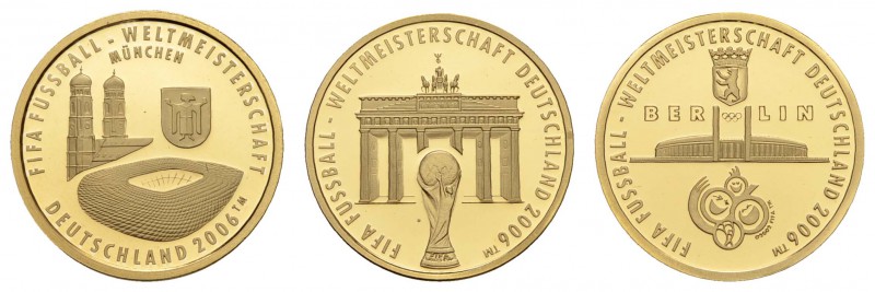 Gold-, Platin- und Palladiummedaillen Deutschland
BRD 2006 Die offiziellen deut...