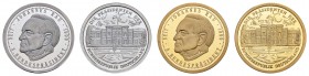 Gold-, Platin- und Palladiummedaillen Personenmedaillen
Rau, Johannes Goldmedaille aus der Serie &quot;Die Präsidenten der Bundesrepublik Deutschland...