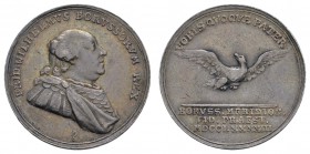 Sonstige Medaillen Deutschland
Preußen 1793 kleine silberne Huldigungsmedaille Friedrich Wilhelm II. für Südpreußen, Av.: Portrait Friedrich Wilhelm ...
