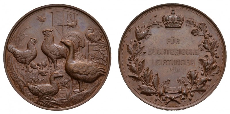 Sonstige Medaillen Deutschland
Preußen 1887 Staatspreismedaille für Leistungen ...