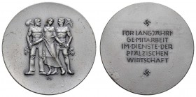 Sonstige Medaillen Deutschland
Rheinland-Pfalz ohne Jahr (ab 1933) versilberte Bronzemedaille von Heinrich Moshage (* 1896 Osnabrück, + 1968 Düsseldo...