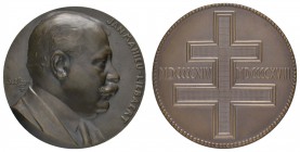 Sonstige Medaillen Europa
Belgien 1918 schwere Bronzemedaille von Jul. Lagar auf Jan Mahieu-Liebaert im Originalschächtelchen der Fa. J. Fonson Médai...