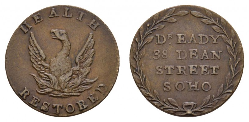 Sonstige Medaillen Europa
Großbritannien nach 1820 Werbejeton/Farthing, Bronze,...