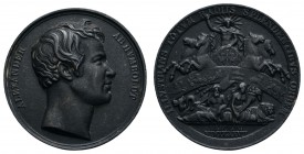 Sonstige Medaillen Personenmedaillen
Humboldt 1828 Eisengussmedaille, Widmung der Hörer seiner öffentlichen Vorträge über physikalische Geographie im...