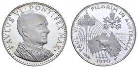 Sonstige Medaillen Religion
 Große Silbermedaille 1970 auf die Reise Papst Pauls VI. nach Australien und 2 weitere silberne Papstmedaillen (Paul VI. ...