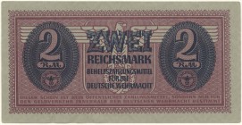 Deutschland Deutsche Besatzung im II. Weltkrieg
Wehrmachtsausgaben 2 Reichsmark Ecken rund, EH II ROS 506