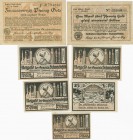 Deutschland Städtisches Notgeld
Kassenscheine Interessante Sammlung aus 32 überwiegend städtischen Kassenscheinen, u.a. Saarbrücken 5-10-20 Mark 1918...