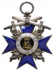 Deutschland (Alt-)deutsche Staaten (bis 1933) Auszeichnungen
Bayern Militär-Verdienstorden, 1866-1921, Kreuz, 4. Klasse mit Schwertern, Emaillechips,...