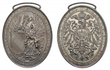 Deutschland (Alt-)deutsche Staaten (bis 1933) Auszeichnungen
Baden Silberne Erinnerungsmedaille für die dem Badischen Militärvereins-Verband angehöre...