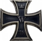 Deutschland (Alt-)deutsche Staaten (bis 1933) Auszeichnungen
Preußen Eisernes Kreuz 1914, 1. Klasse, gewölbte Form, Eisenkern in Silberzarge, rücksei...