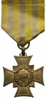 Deutschland (Alt-)deutsche Staaten (bis 1933) Auszeichnungen
Sachsen Erinnerungskreuz für 1866, Bronze vergoldet, an ausgeblichenem Originalband OEK ...