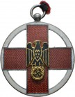 Deutschland III. Reich zivile Auszeichnungen
 Medaille des Deutschen Roten Kreuzes (1937-1939), Ausführung in versilberter Bronze, leicht getragenes ...