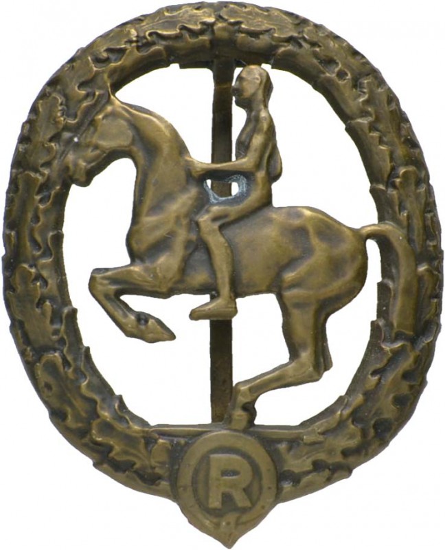Deutschland III. Reich zivile Auszeichnungen
 Deutsches Reiterabzeichen, Bronze...