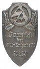 Deutschland III. Reich Sportehrenzeichen, Sportauszeichnungen
 1934 Sportfest / der / SA-Brigade 112 / 23.9.34, Weißmetallabzeichen in sauberer getra...