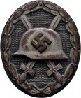 Deutschland 2. WK Militärische Auszeichnungen Allgemein
 Verwundetenabzeichen 1939 in Silber, volle Buntmetallausführung (!), ohne Herstellerpunze, V...
