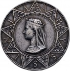 Ausland Großbritannien
Victoria 1837-1901 Abyssinia Medal, 1868, tragbare Silbermedaille, Aufhängung lose (kann leicht befestigt werden), an original...