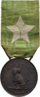 Ausland Italien
Königreich (1861-1946) &quot;Medaglia a Ricordo del 25 anniversario del Risorgimento Italiano&quot;, 1884, Bronzemedaille, an etwas a...