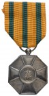 Ausland Luxemburg
 Hausorden der Eichenkrone, Silberne Verdienstmedaille am Bande, wohl ungetragenes Prachtexemplar 14.87 g.