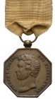 Ausland Niederlande
 Medaille Oorlog op Java (Javakriegmedaille), 1825-1830, Bronze, an Originalring und -band, getragener Zustand