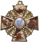 Ausland Russland
Alexander I., 1801-1825 St. Annen-Orden, 3. Klasse, Anfertigung des 19. Jahrunderts, Punze &quot;56&quot; auf der Öse, Emailierung d...