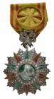 Ausland Tunesien
 Ali Bey, 1882-1902, Orden des Ruhmes (3. Modell, 3. Ausgabe), Offiziersdekoration 39.24 g. vz