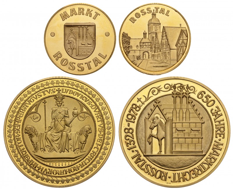 Medaillen Deutschland
 Goldenes Rosstal, 4 Goldmedaillen mit regionalem Bezug i...