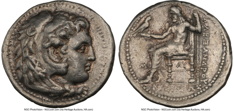 MACEDONIAN KINGDOM. Alexander III the Great (336-323 BC). AR tetradrachm (28mm, ...