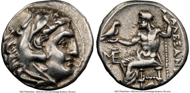 MACEDONIAN KINGDOM. Alexander III the Great (336-323 BC). AR drachm (17mm, 12h)....