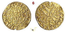 DESANA ANTONIO MARIA TIZZONE (1598-1641) Scudo d'oro MIR 545 (R5) Au g 3,13 mm 23 • Segno di limatura sul taglio BB