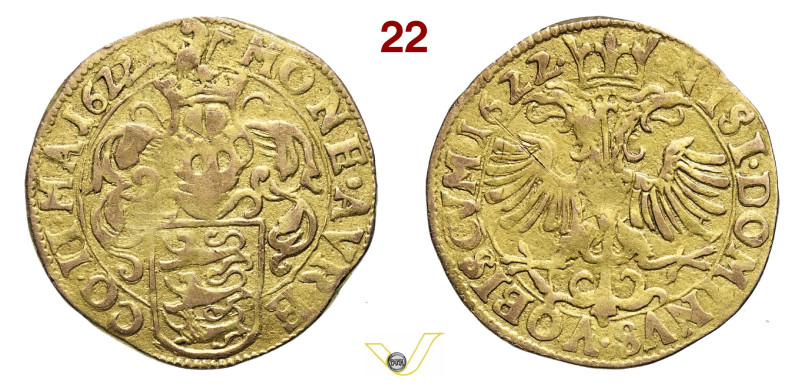 MACCAGNO GIACOMO III MANDELLI (1618-1645) Ducato 1622 MIR 337 (R3) Gianazza 8 Au...
