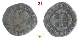 MUSSO GIAN GIACOMO DE' MEDICI (1528-1530) Quattrino MIR 791 Mi g 0,86 mm 16 MB
